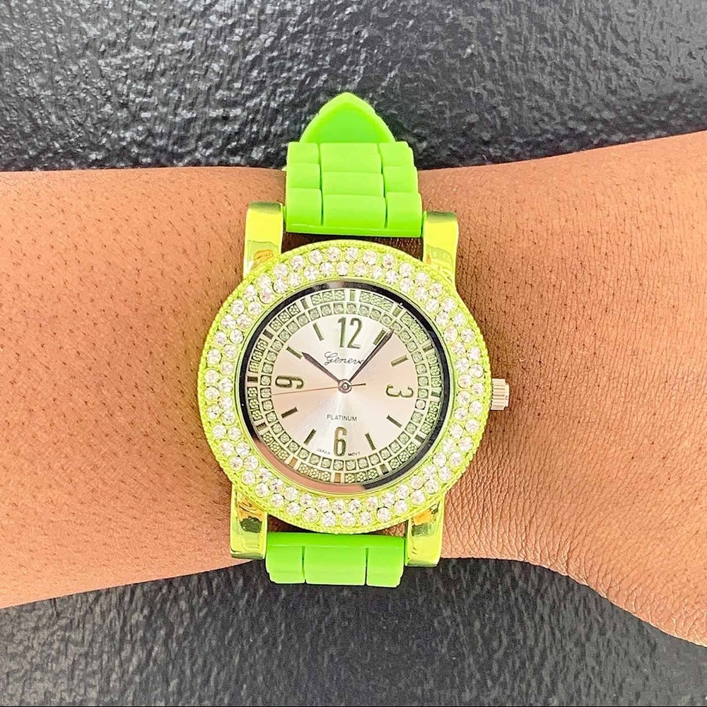 Bright Green Watch